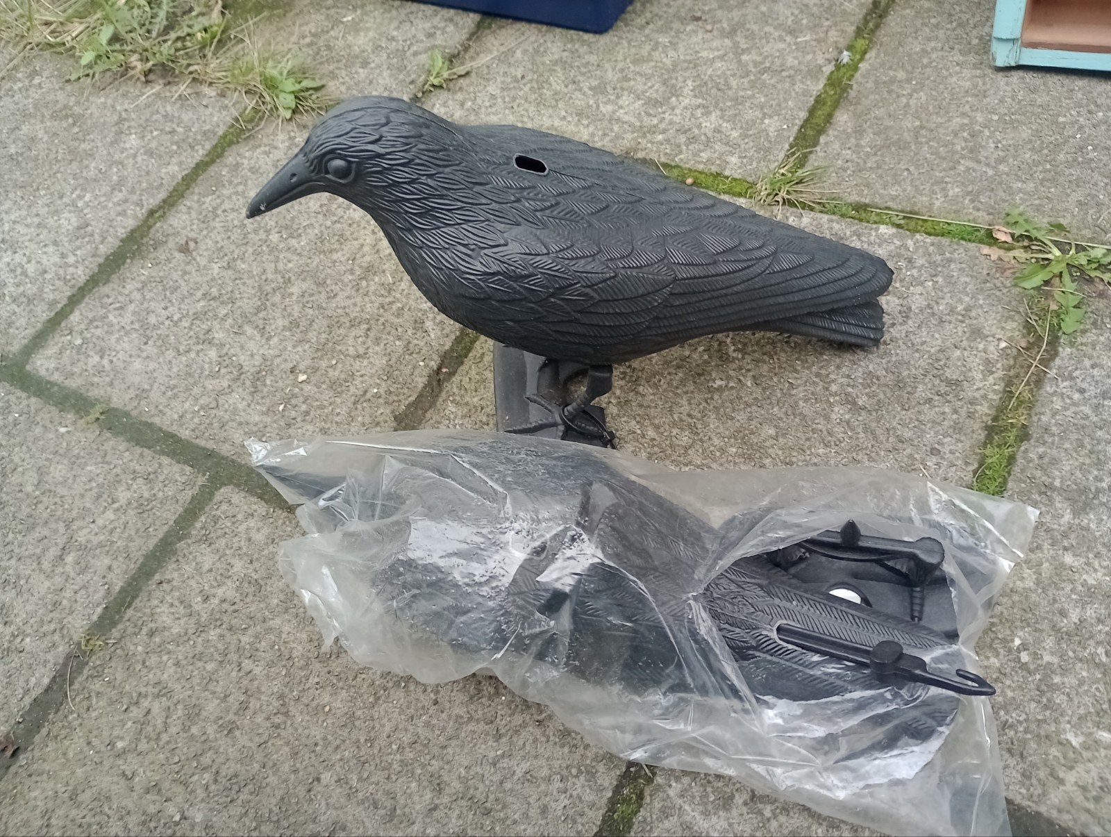 2x Zwarte Kraaien voor Balkon, Tuin of Terras - Nieuw, Ophalen of Verzenden, Nieuw
