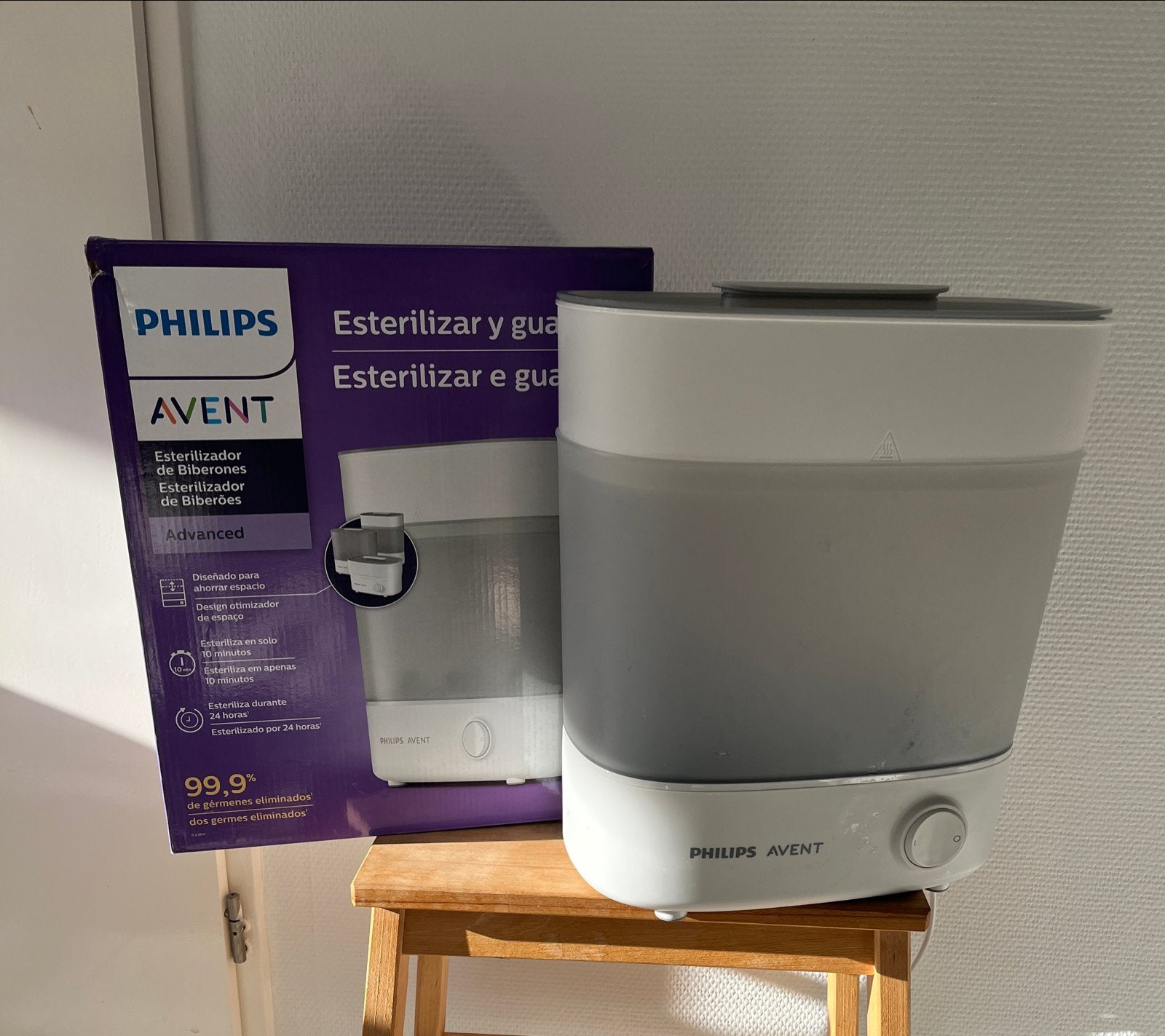 Philips Avent Sterilisator, Ophalen of Verzenden, Gebruikt, Sterilisator, Philips Avent