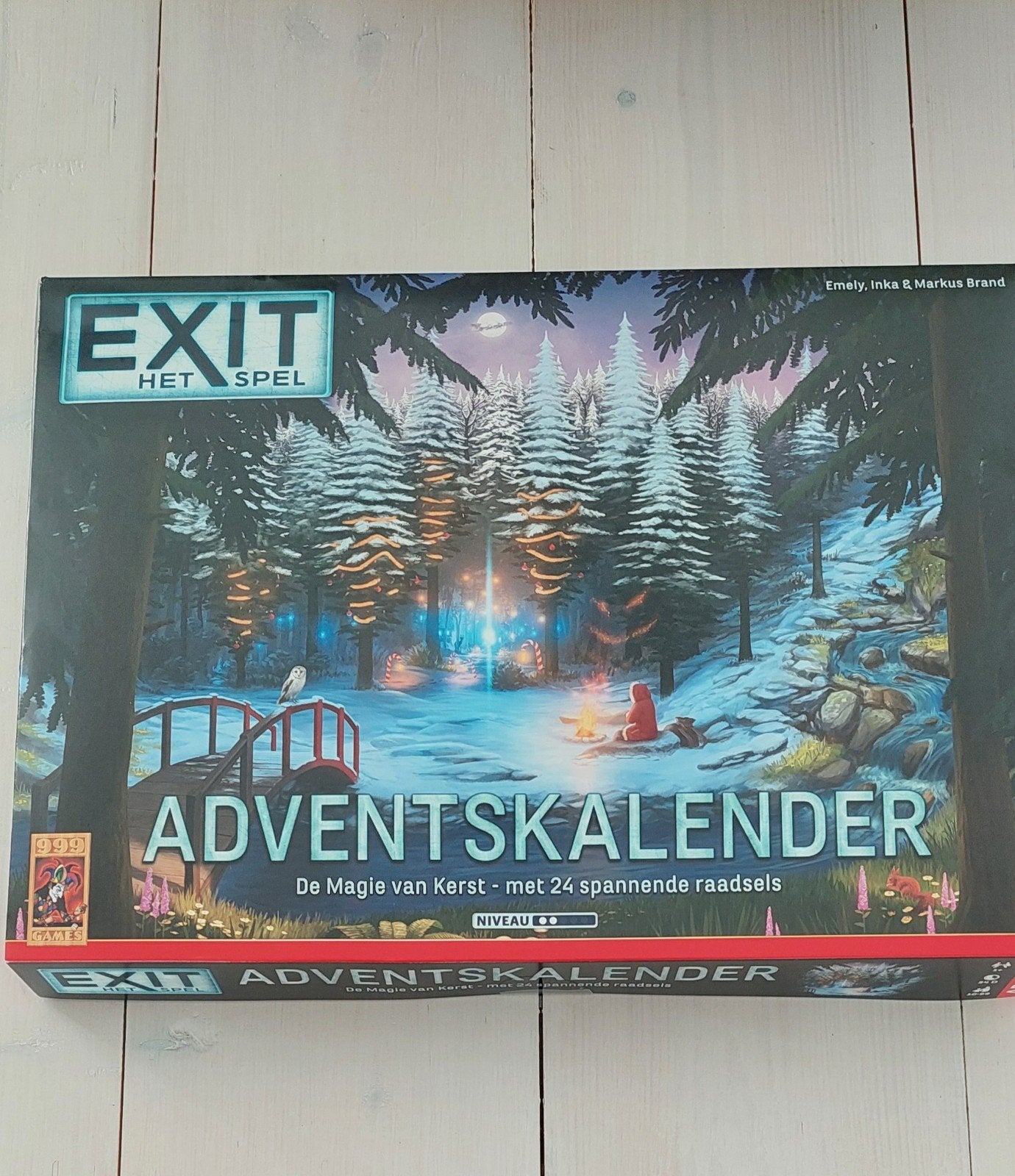 EXIT Het Spel Adventskalender - De Magie van Kerst, Een of twee spelers, Ophalen of Verzenden, Nieuw, 999 Games