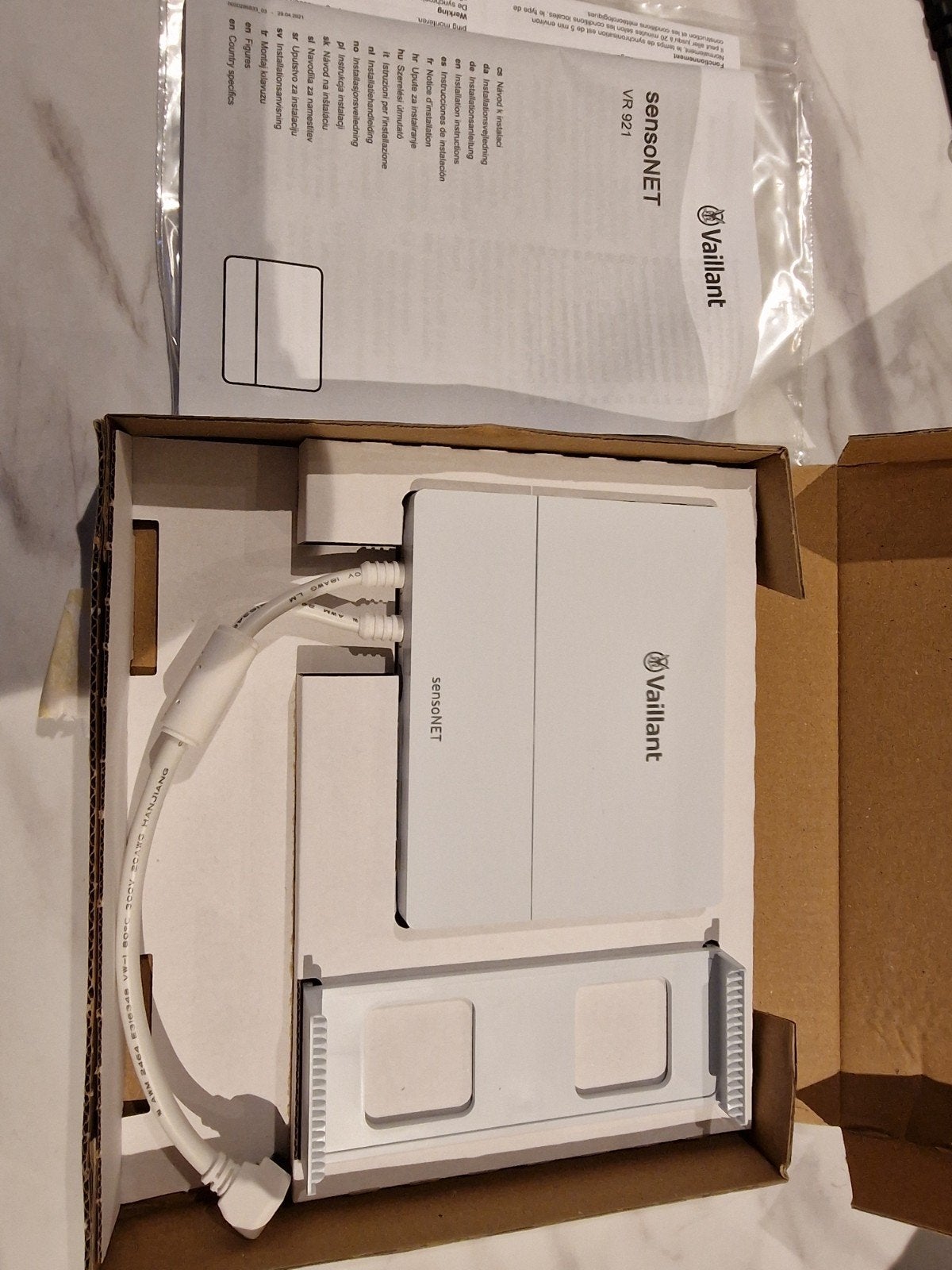 Vaillant sensoNET VR 921 - Slechts 3 maanden gebruikt, Doe-het-zelf en Verbouw, Thermostaten, Ophalen