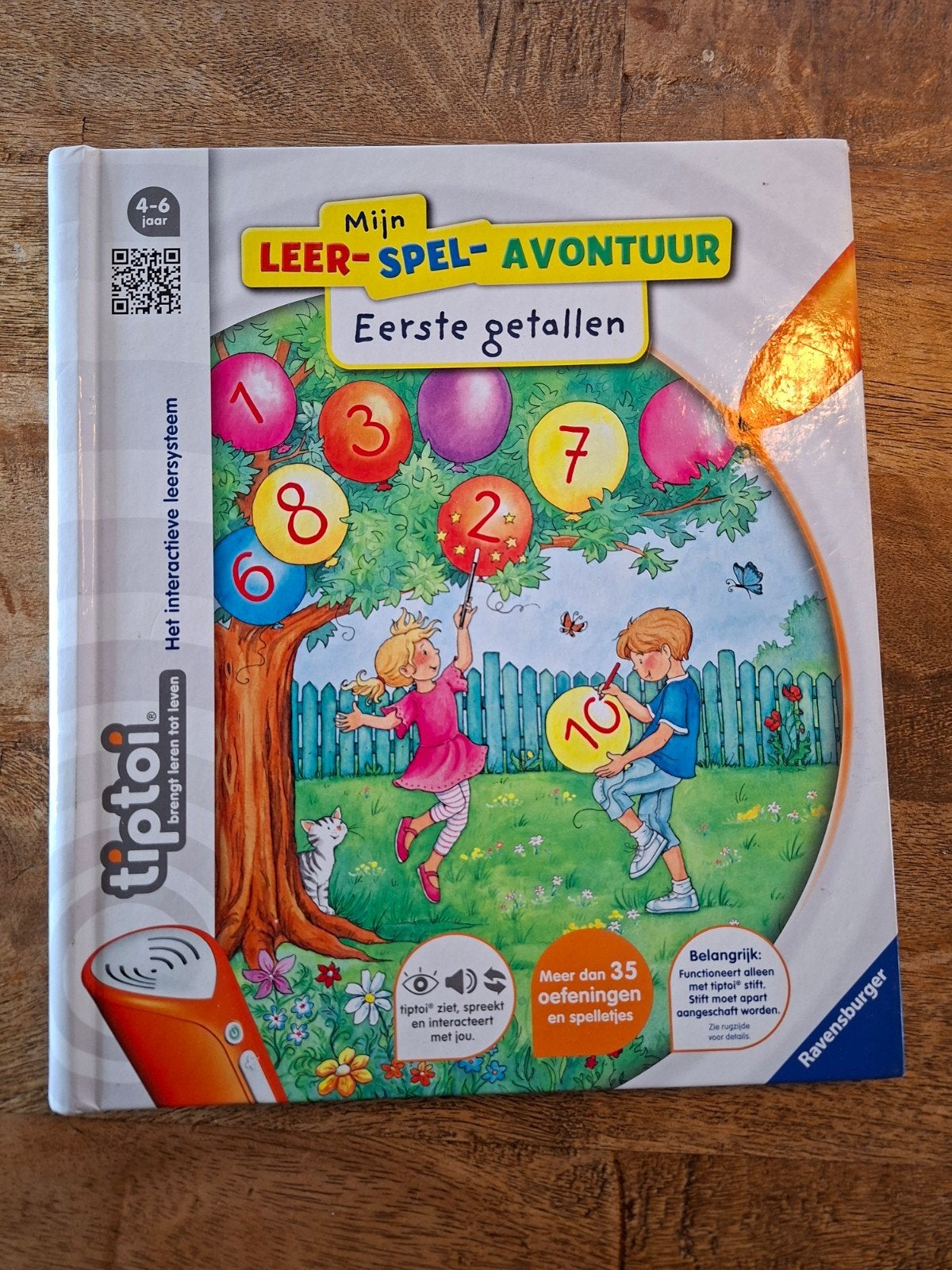 Tiptoi Mijn Leer-Spel-Avontuur: Eerste Getallen (4-6 jaar), Ophalen, Zo goed als nieuw, Rekenen, Met geluid