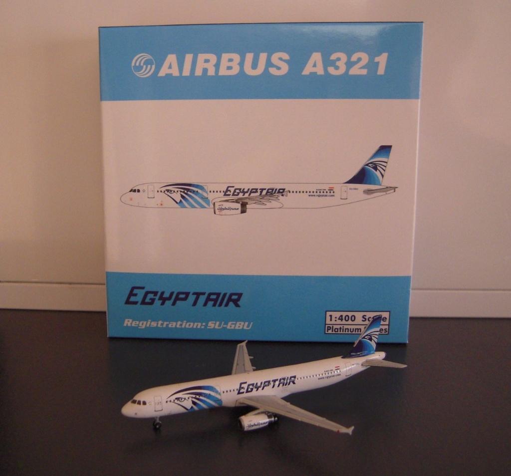 Phoenix Airbus A321 Egyptair schaal 1:400, Ophalen of Verzenden, Zo goed als nieuw, Schaalmodel