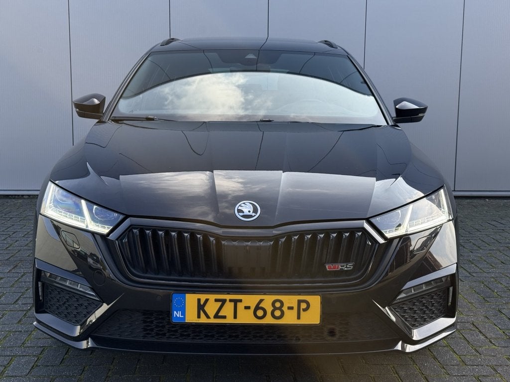 Skoda Octavia Combi 1.4 TSI RS iV Business 245PK Stoelmass., Automaat, 12 maanden, Gebruikt, Euro 6