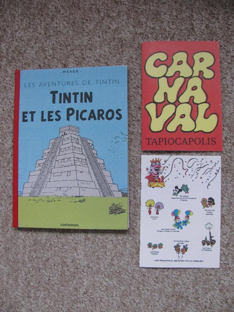 Kuifje - Tintin et les Picaros -couvert dur -quasi neuf 2009, Boeken, Eén stripboek, Ophalen of Verzenden, Zo goed als nieuw, Hergé