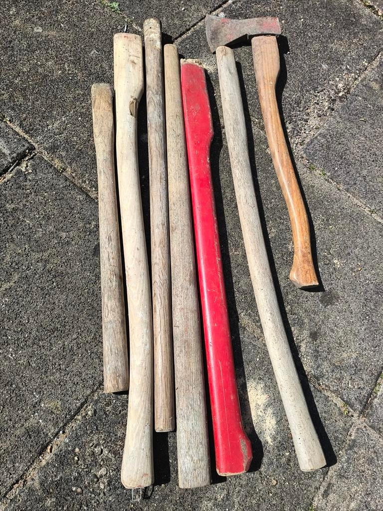 Houten stelen / bijl, Tuin en Terras, Ophalen of Verzenden, Nieuw, Overige soorten