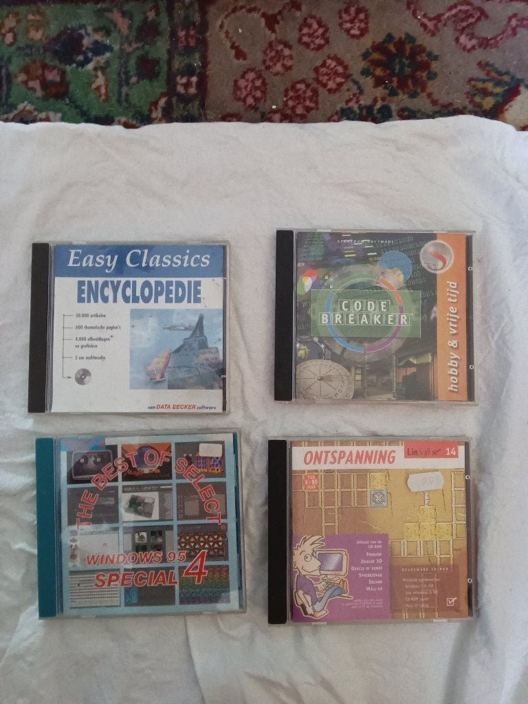 Collectie oude PC cd roms en zoek spelletjes, Gebruikt, Overige genres, 1 speler, Ophalen of Verzenden