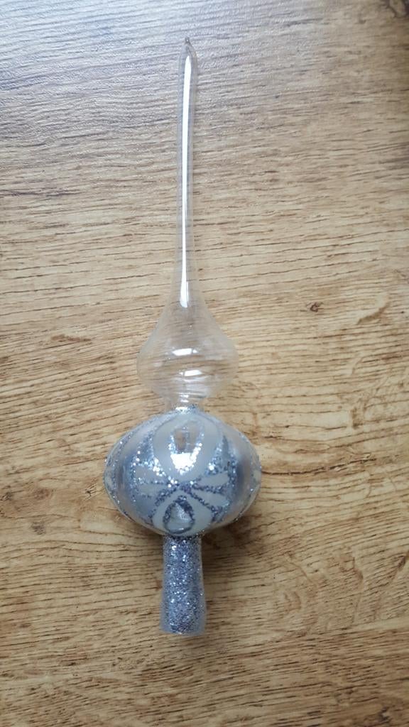 Mondgeblazen piek glas, Diversen, Kerst, Ophalen of Verzenden, Zo goed als nieuw