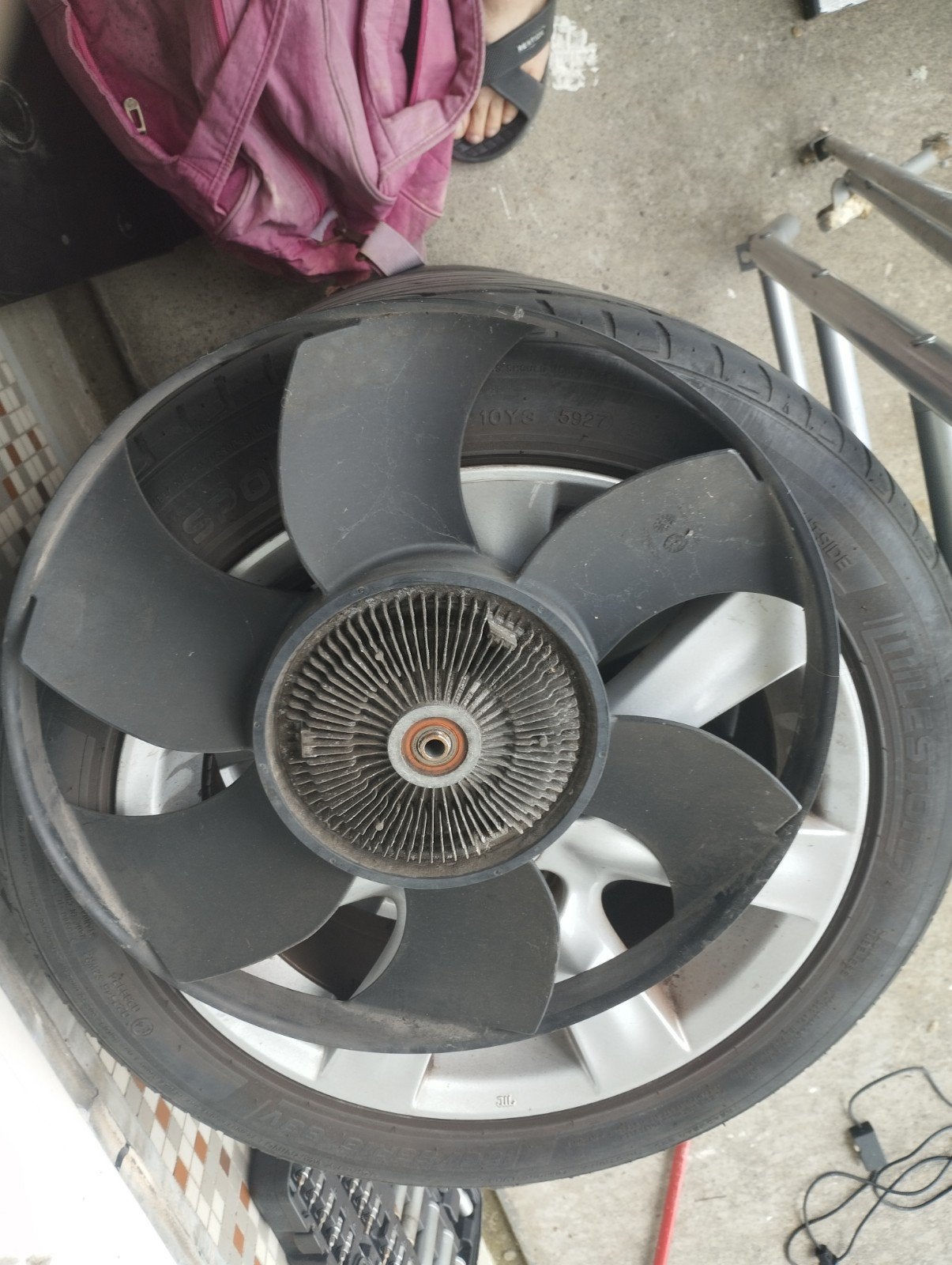 Viscokoppeling ventilator Mercedes Sprinter, Auto-onderdelen, Ophalen of Verzenden, Gebruikt, BMW