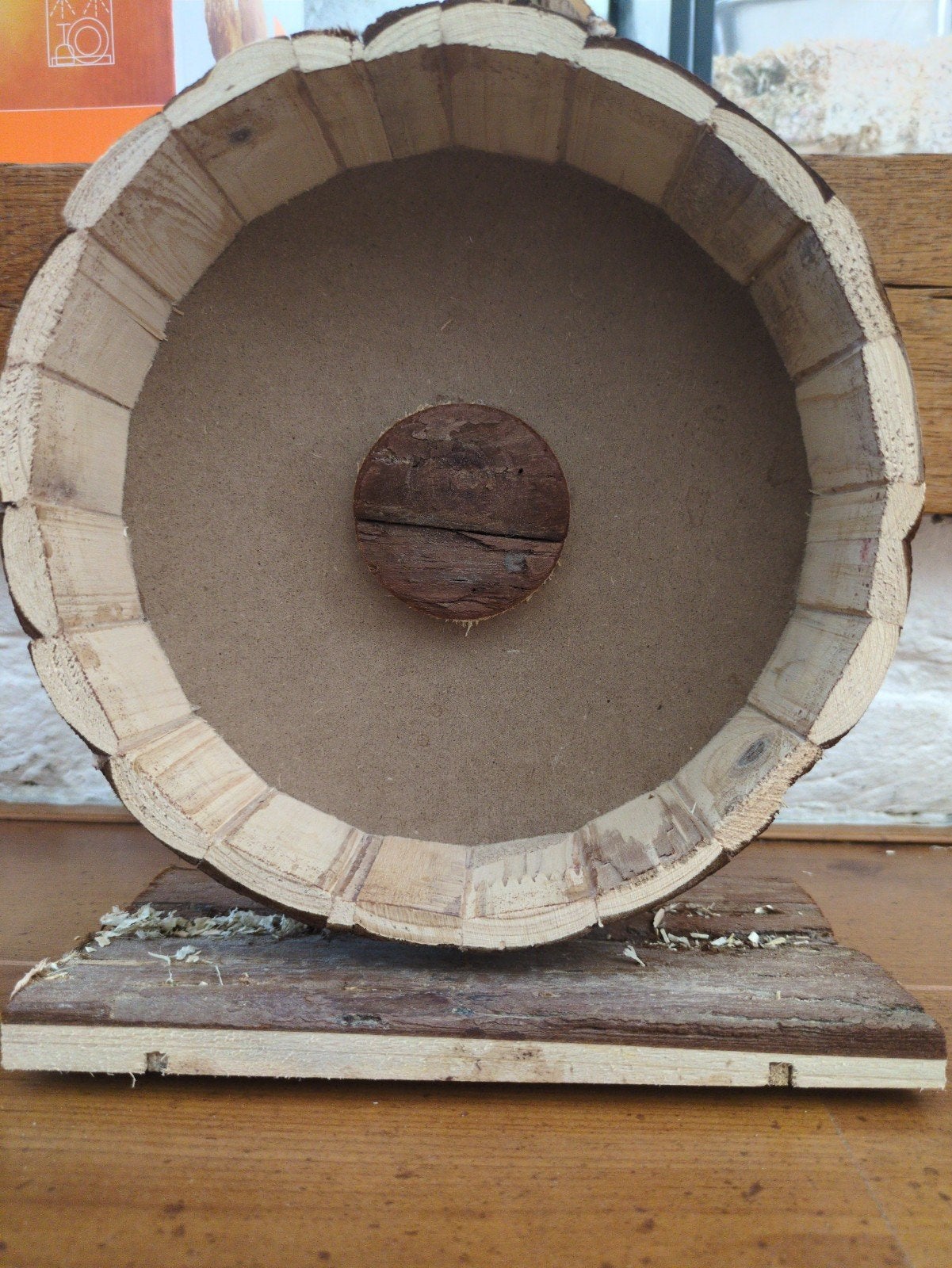 Hamsterwiel hout 22cm, Ophalen of Verzenden, Loopwiel of Rad