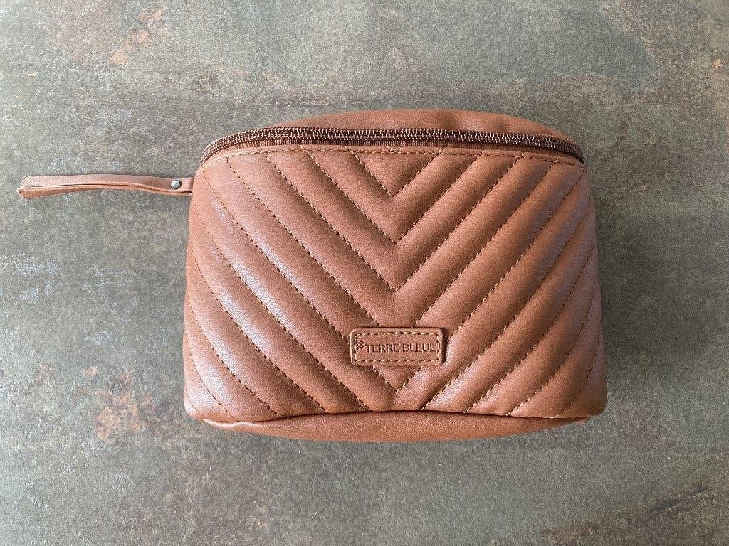 Terre bleue handtas, Ophalen, Nieuw, Bruin, Handtas