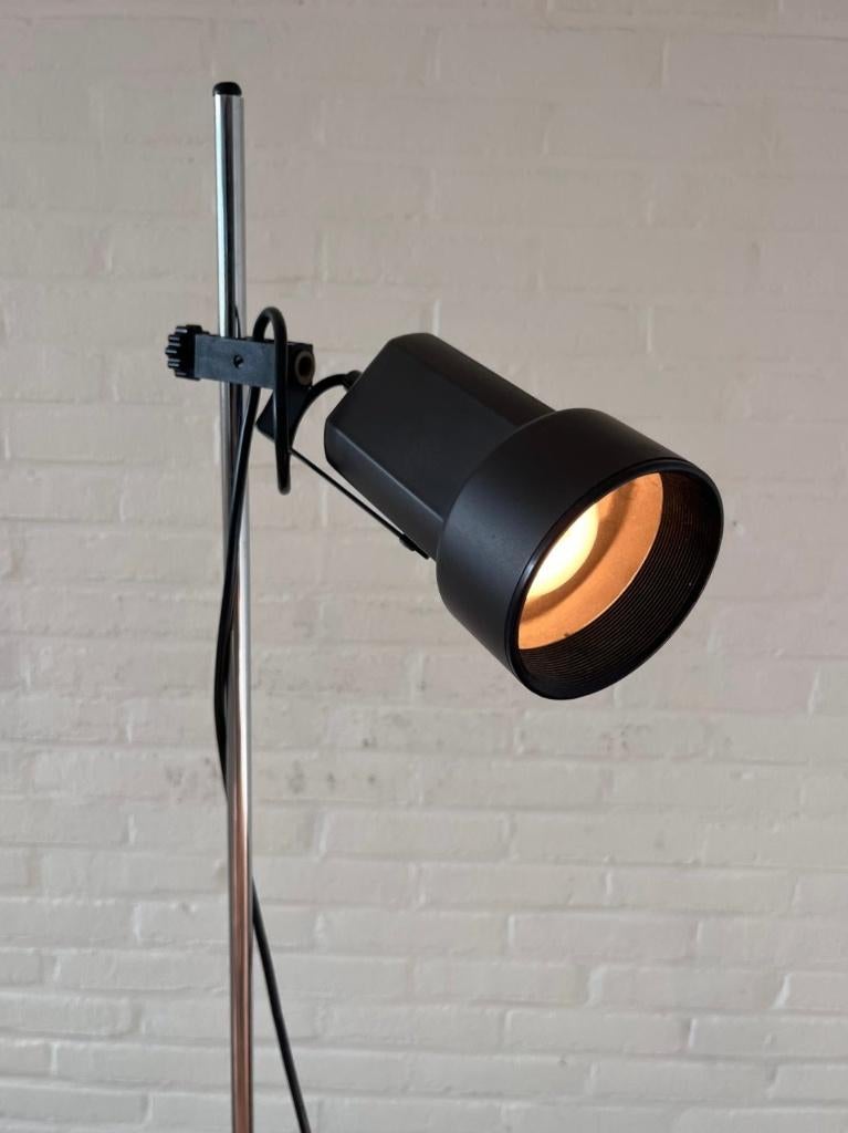 Vintage Spot Vloerlamp – Space Age Chic, Zo goed als nieuw, Metaal, 150 tot 200 cm, Ophalen