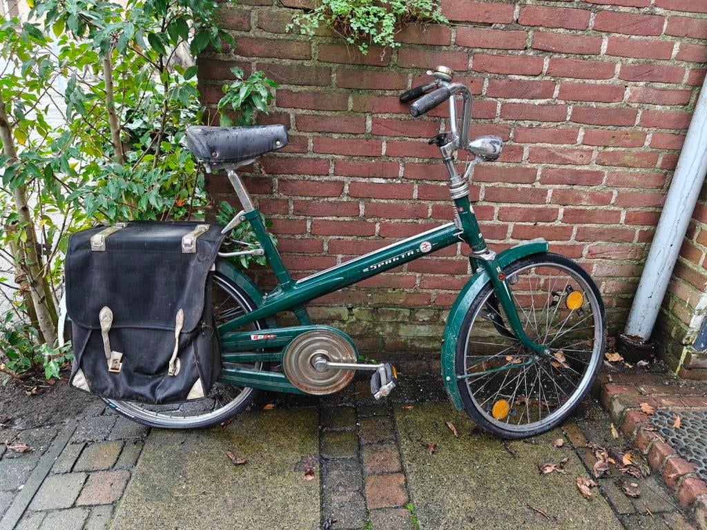 Vintage Sparta fiets - Groen, Ophalen, Sparta, Gebruikt, Velgrem