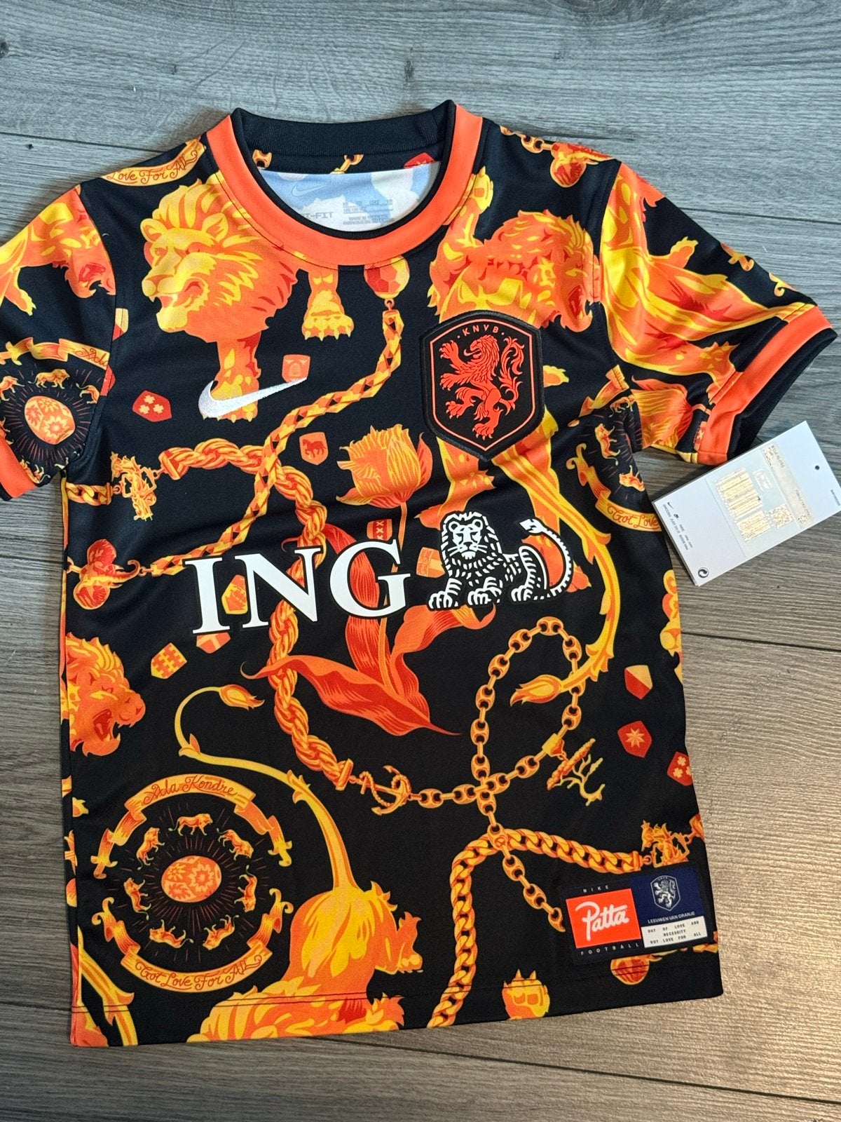 Patta x Nike Nederlands Elftal WK 2026 Shirt XS Kids, Maat XS of kleiner, Ophalen of Verzenden, Nieuw, Shirt
