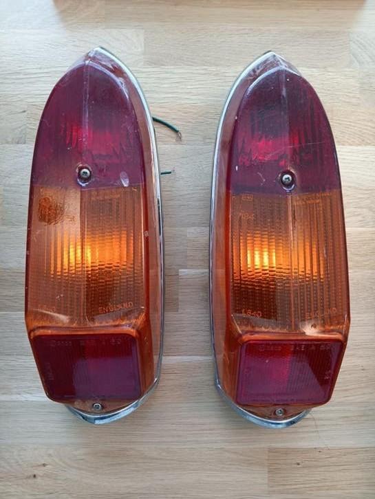 2 gebruikte MG, de MGB "Lucas" Roadster achterlichten, Auto-onderdelen, Ophalen of Verzenden