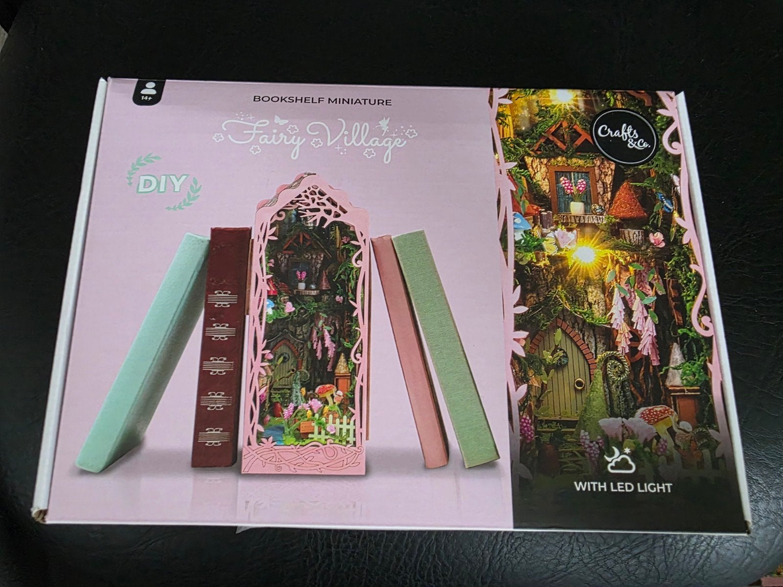 miniatuurhuisje bookshelf compleet Crazy&co, Ophalen of Verzenden, Zo goed als nieuw
