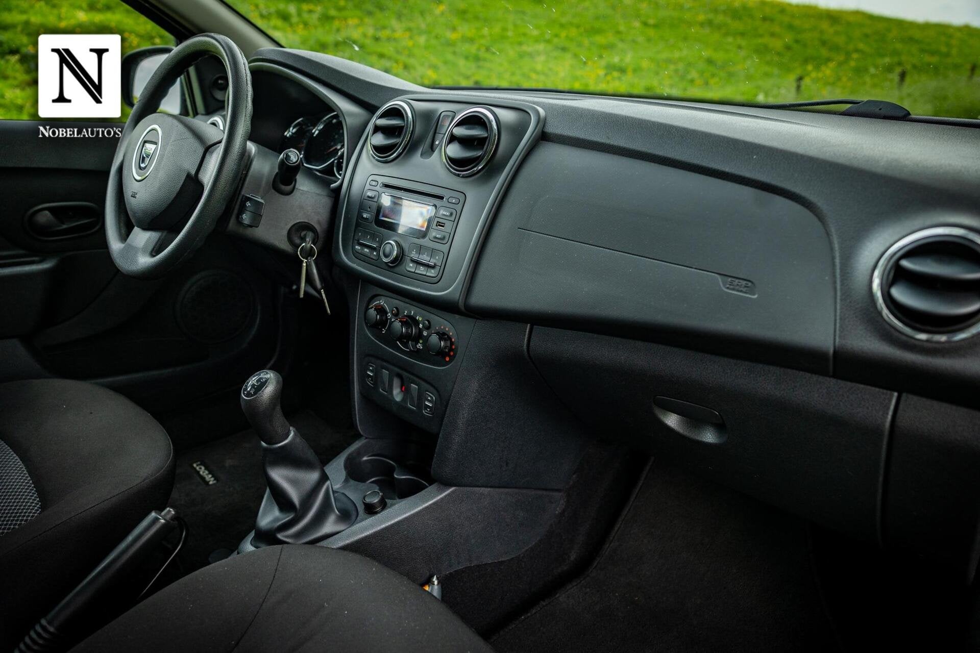 Dacia Logan MCV 0.9 TCe Ambiance |Nap |Airco |Goed onderhoud, Auto's, Dacia, Voorwielaandrijving, Met garantie (alle), Blauw, Origineel Nederlands