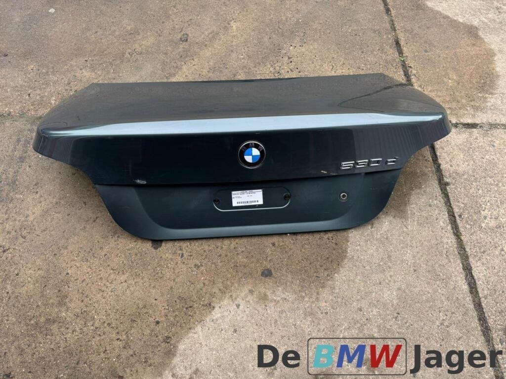 Achterklep grijs-groenBMW 5-serie E60 41627122441, Gebruikt, Achterklep, Ophalen of Verzenden, BMW