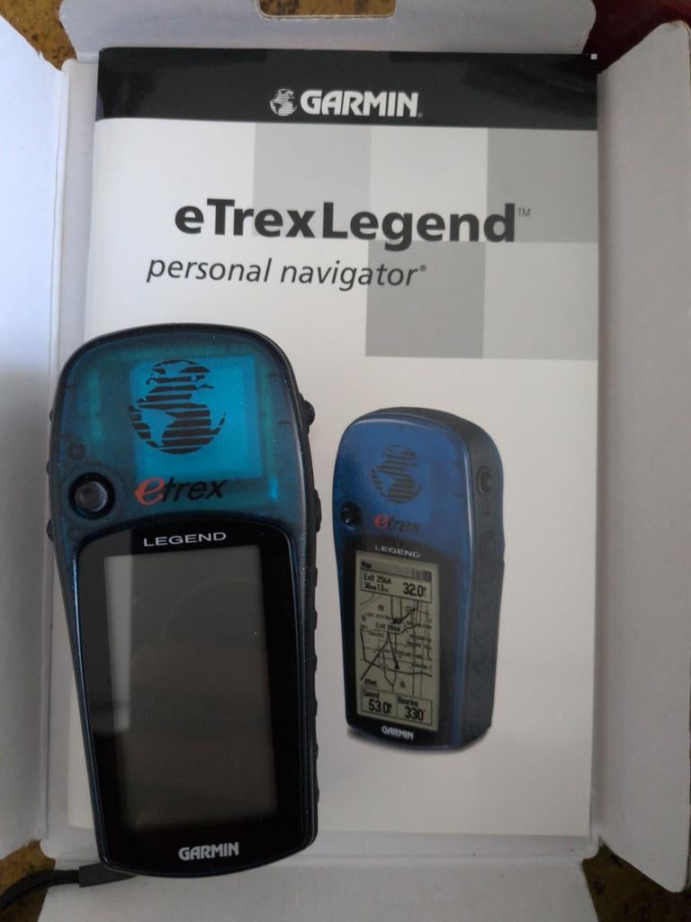 Garmin eTrex Legend GPS met TOPO NL kaart en kabel, Ophalen, Nieuw, Navigatie of Gps