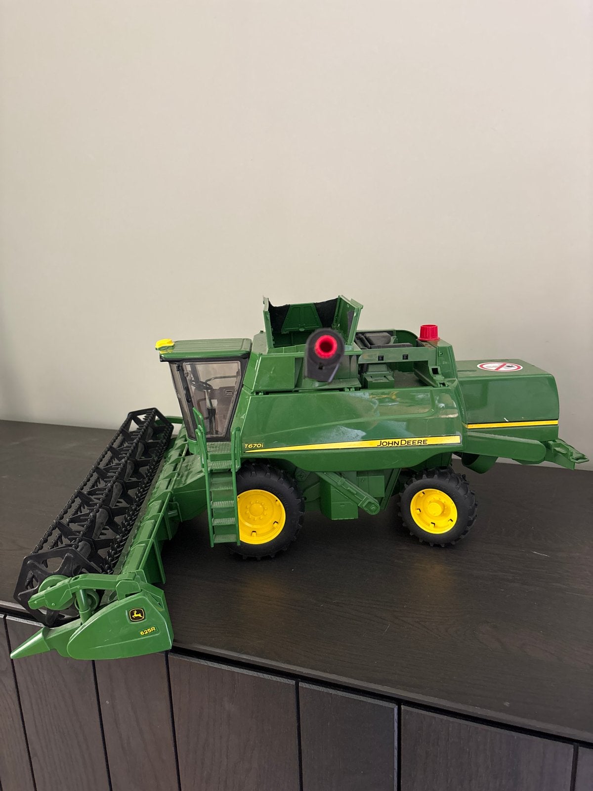 Bruder John Deere T670i Maaidorser Speelgoed, Ophalen of Verzenden, Gebruikt