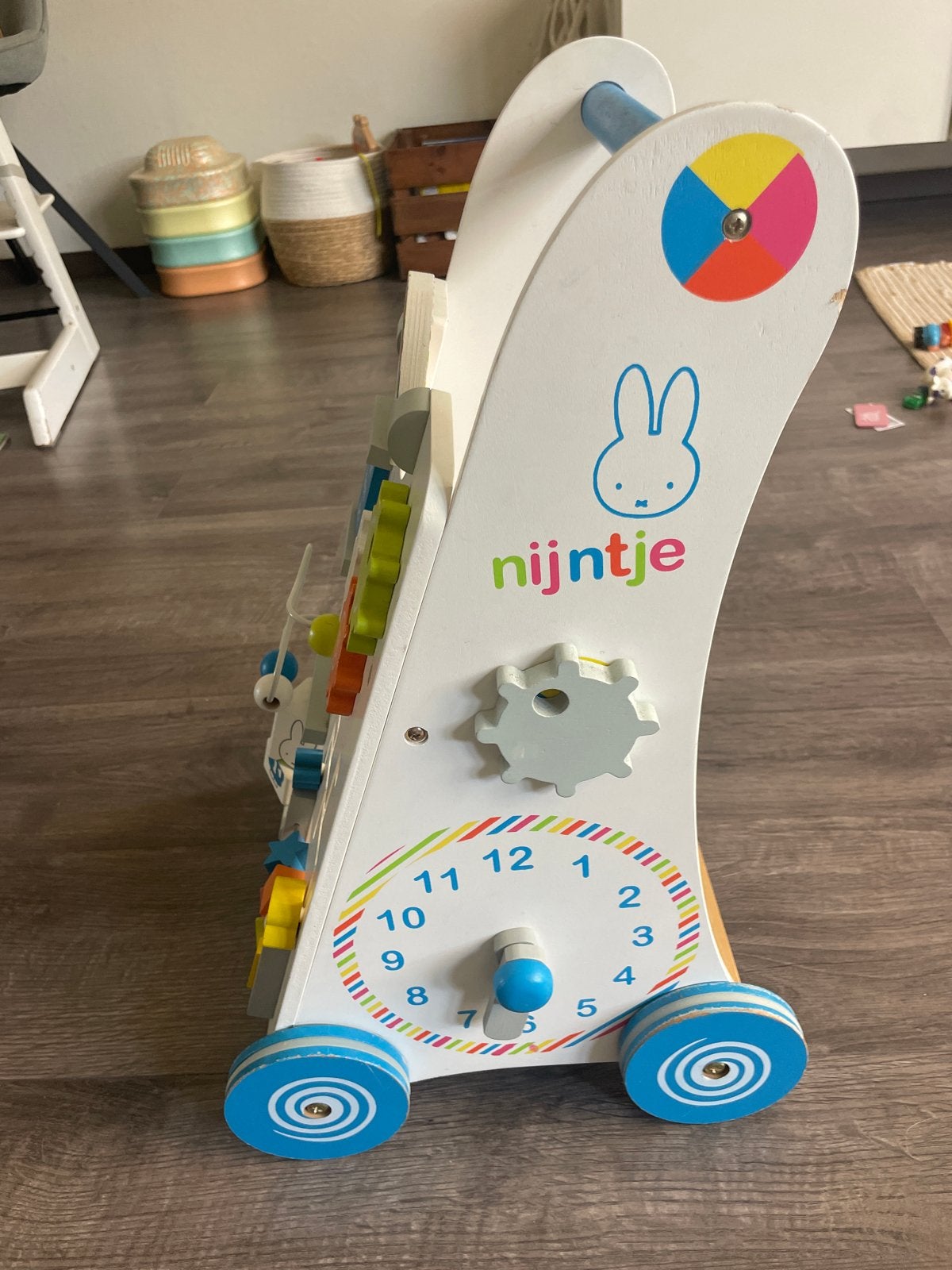 Nijntje Loopwagen / Loopkarretje met Activiteiten, Ophalen, Gebruikt, Overige typen, Met wieltjes