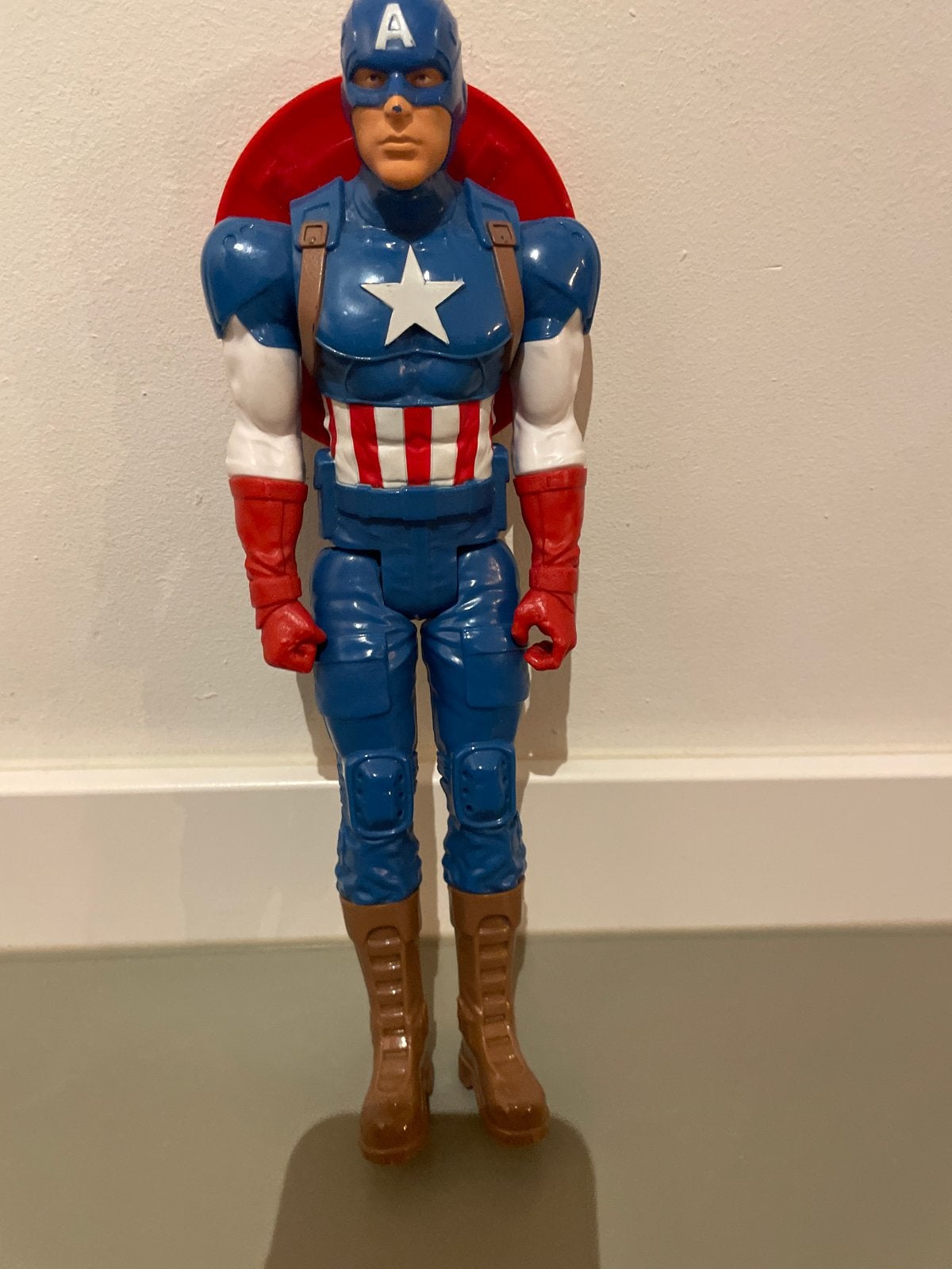 Captain America actiefiguur - Groot formaat, Ophalen of Verzenden, Gebruikt