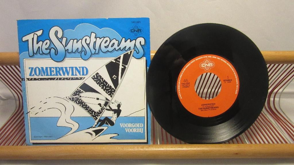 The Sunstreams, Zomerwind (single 7"), Ophalen of Verzenden, Gebruikt, Overige formaten, Levenslied of Smartlap