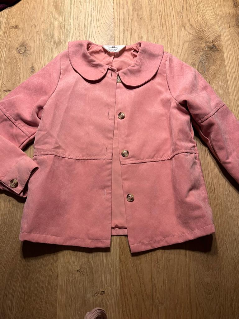 Donkerroze meisjes jas van h&m, Ophalen, Meisje, Jas