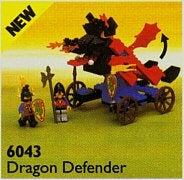 Lego Castle Dragon Knights 6043 Dragon Defender, Lego, Ophalen of Verzenden, Zo goed als nieuw, Castle