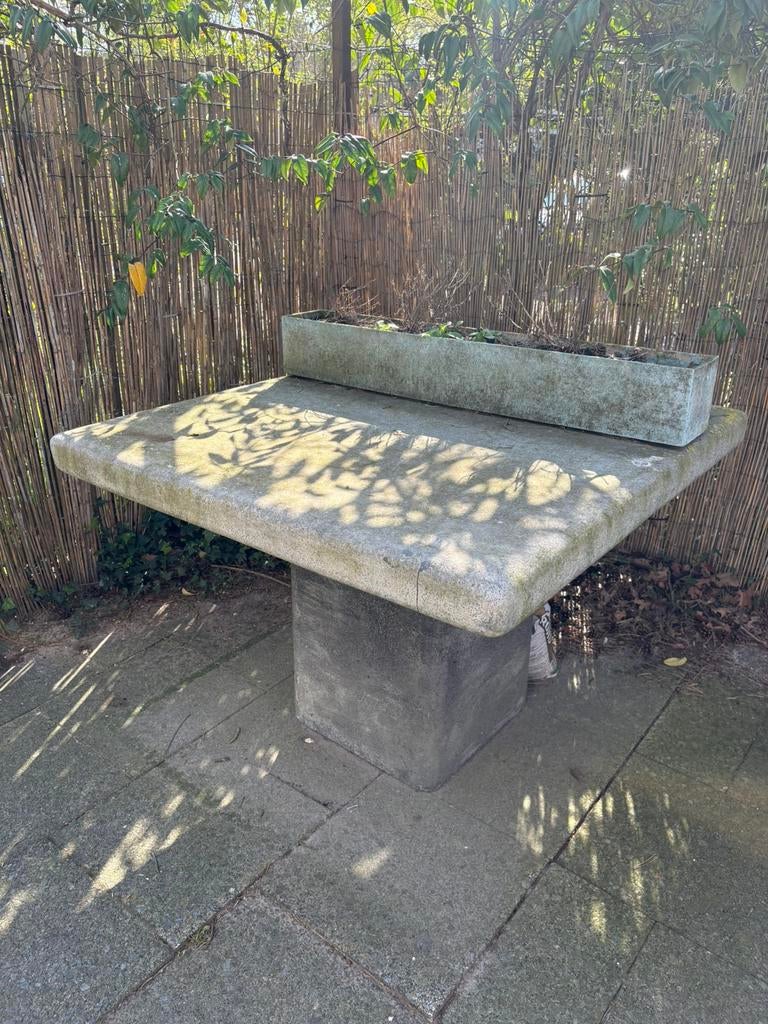 Zware stenen tafel *Gratis*, Ophalen of Verzenden, Zo goed als nieuw, Overige materialen