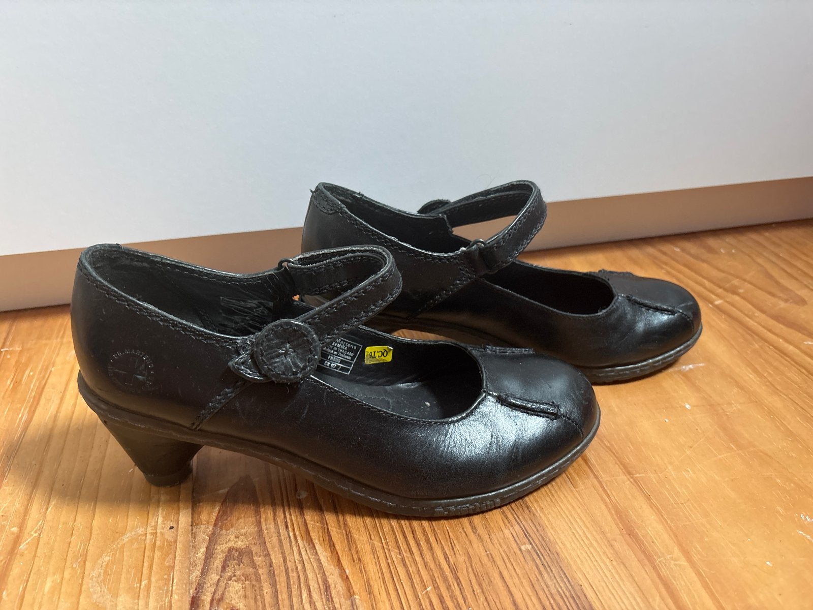 Dr. Martens Pumps zwart als nieuw Maat 38, Pumps, Zwart, Ophalen of Verzenden, Gedragen