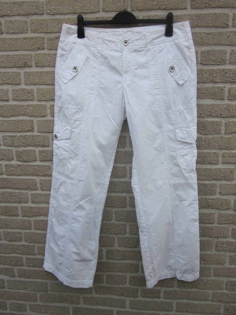 BROEK van CHARLES VOGELE WIT KATOEN 6 pocket 44 zgan, Charles Vogele, Verzenden, Wit, Maat 42/44 (L)
