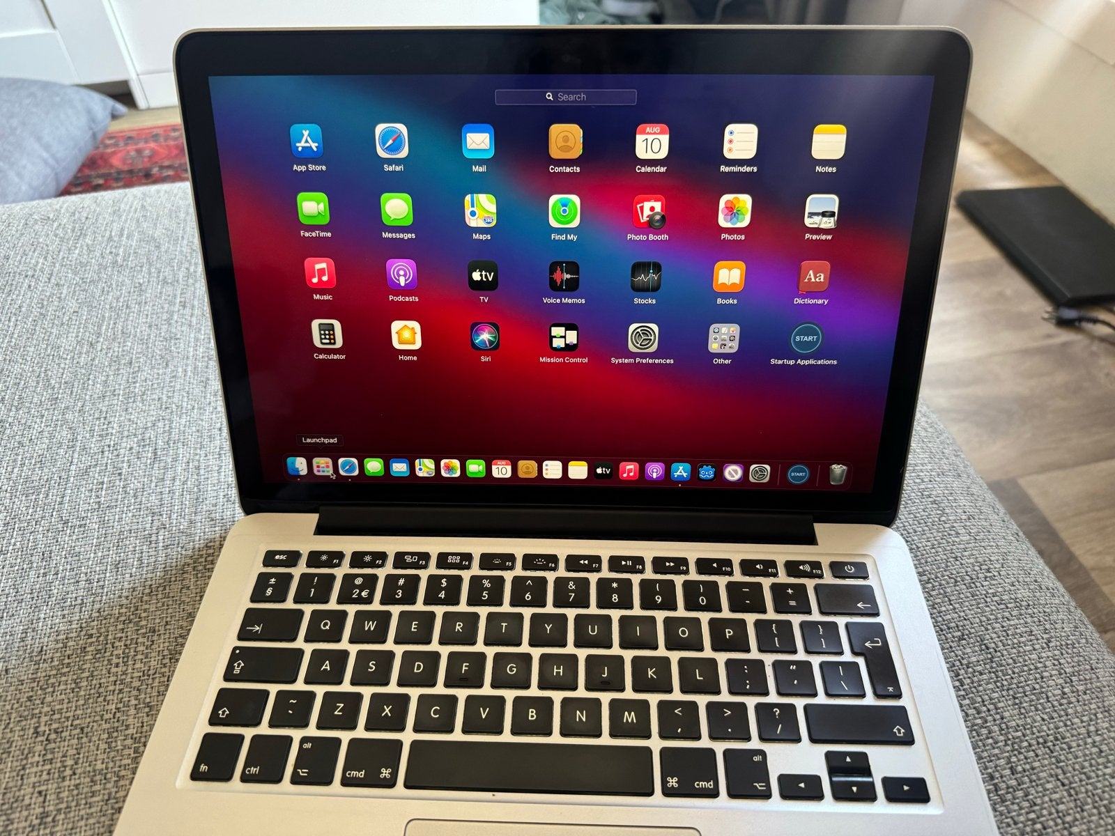 MacBook Pro 13 inch - Zo goed als nieuw, 256 GB, 2 tot 3 Ghz, Qwerty, 8 GB