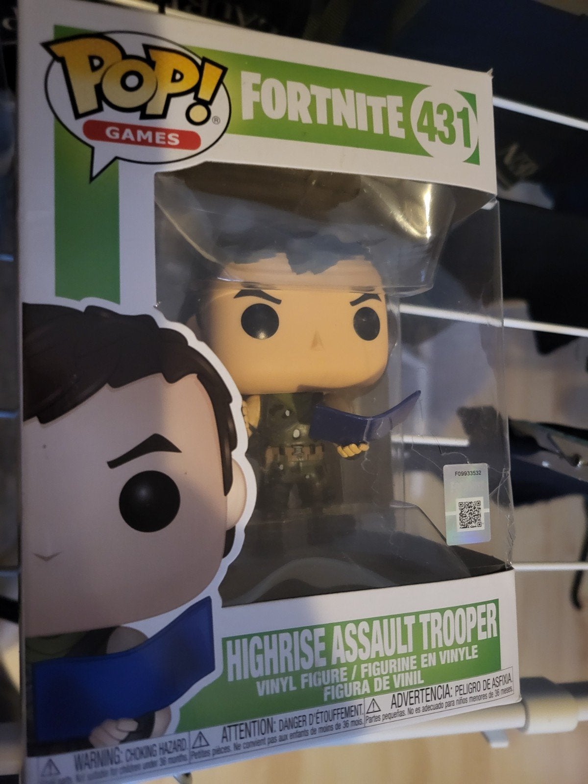 Funko Pop! Fortnite 431 Highrise Assault Trooper, Ophalen of Verzenden, Nieuw