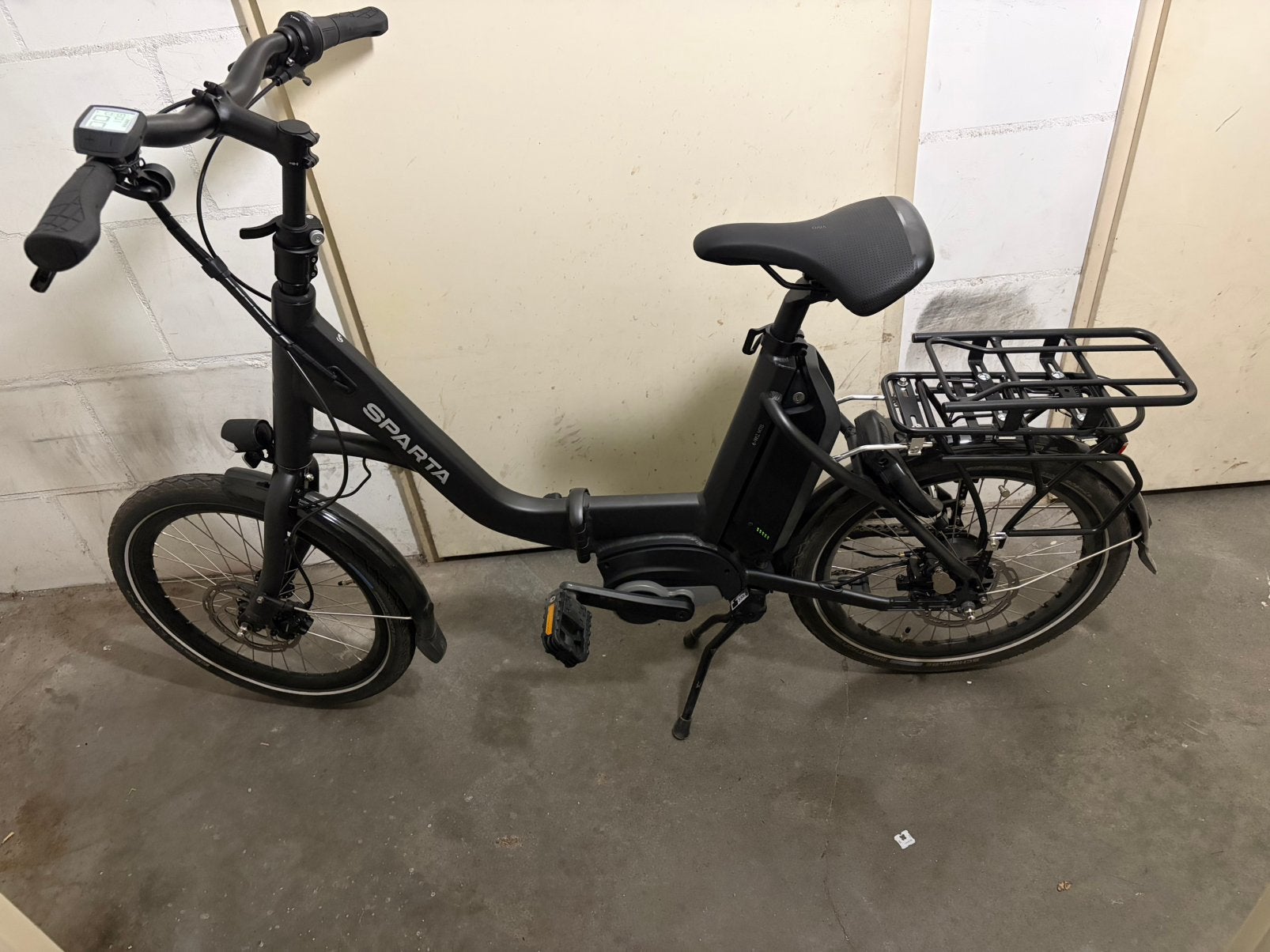 Sparta d-Wiz Fold 2025 - Opvouwbare E-bike, 20 inch of meer, Versnellingen, Zo goed als nieuw, Totaal opvouwbaar