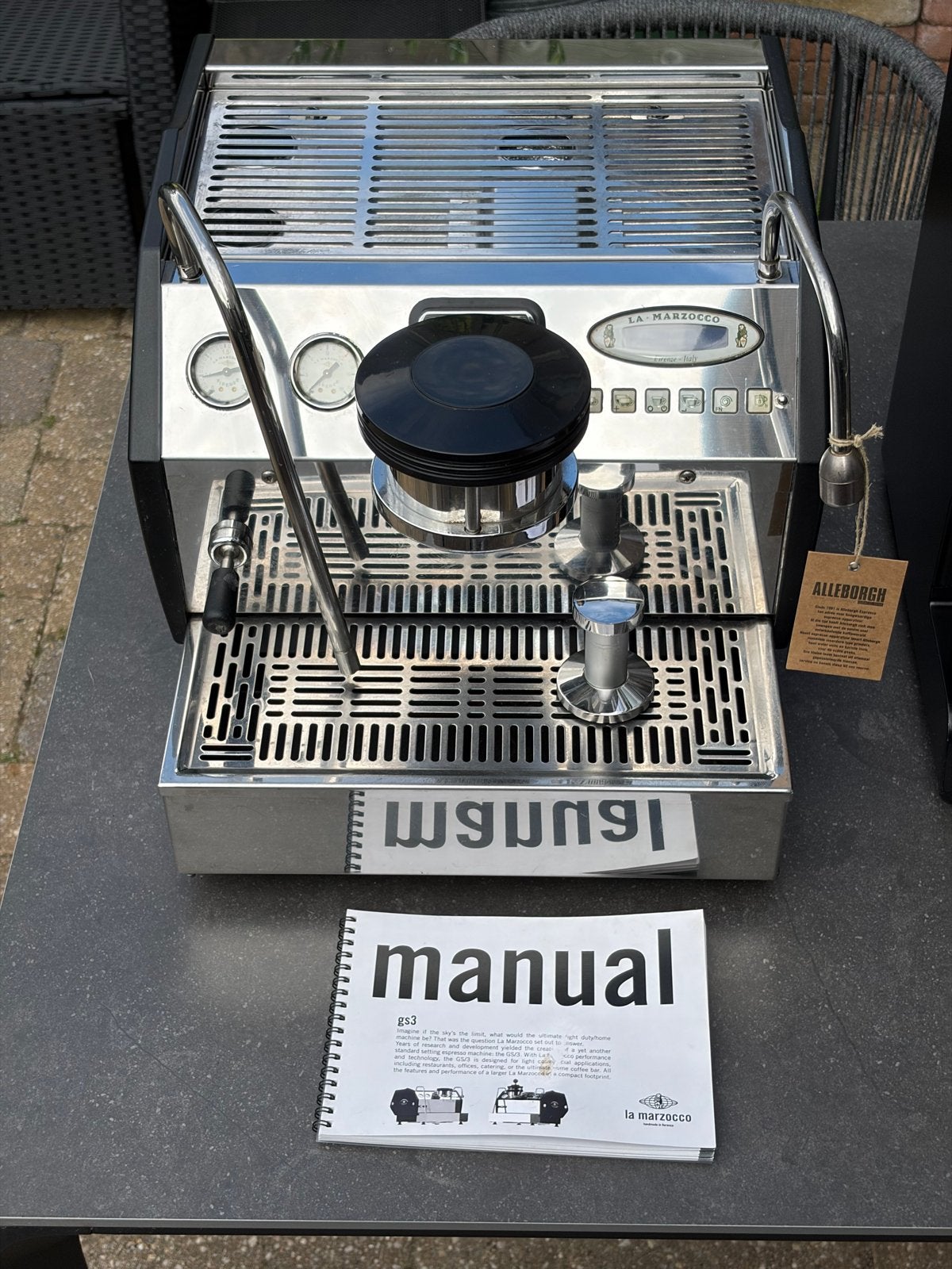 La Marzocco GS3 AV Espresso Machine, Espresso apparaat, Koffiebonen, Zo goed als nieuw, Ophalen