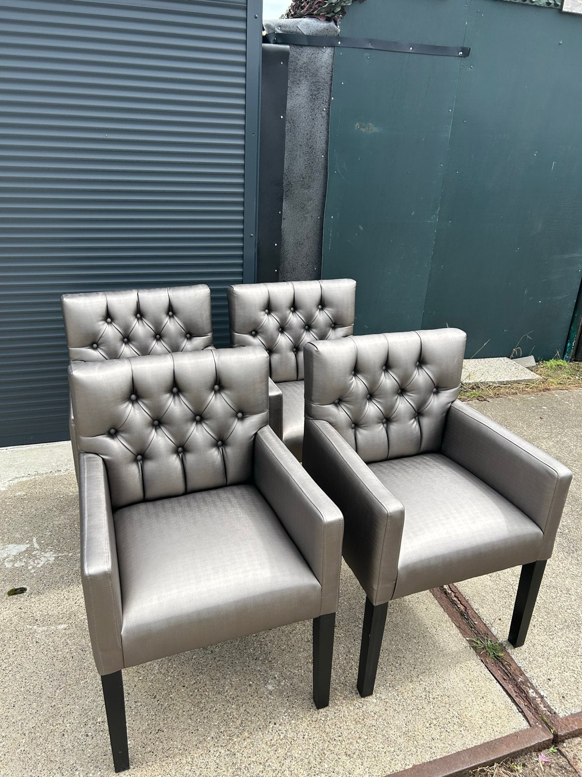 Luxe stoelen van hoge kwaliteit, Ophalen, Stof, Zo goed als nieuw, Vier