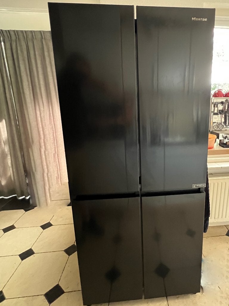 Hisense Koelvriescombi RQ5P470SAFE 483 l, Ophalen, 60 cm of meer, Met aparte vriezer, 160 cm of meer