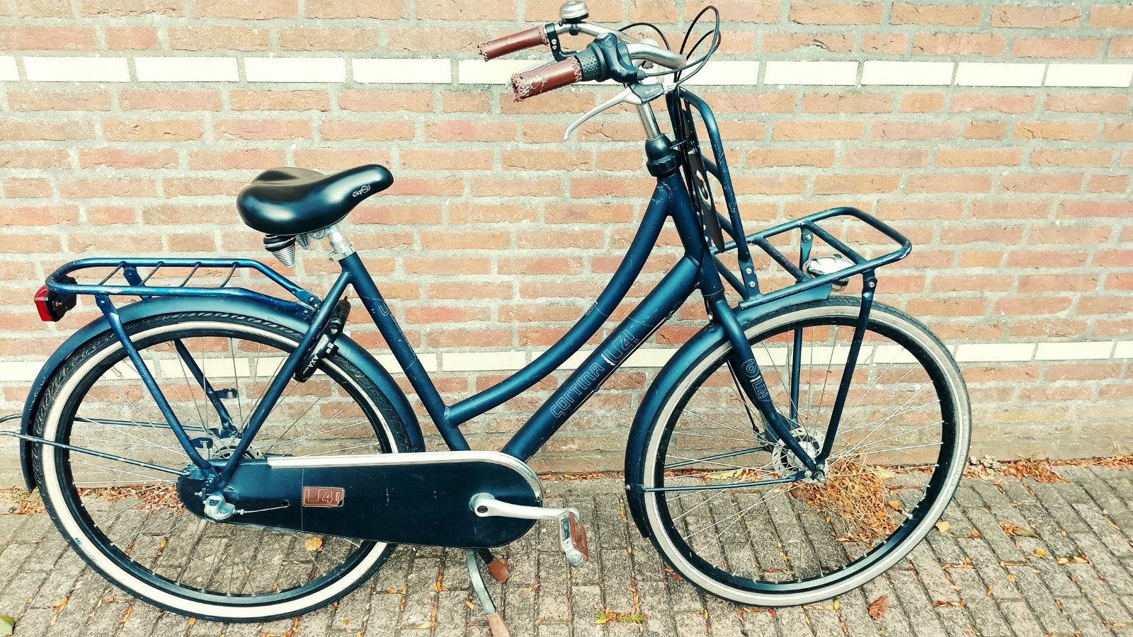 Cortina u4. 28" frame 54 cm 3 versnellingen +Gratis omafiets, 53 tot 56 cm, Versnellingen, Zo goed als nieuw, Ophalen