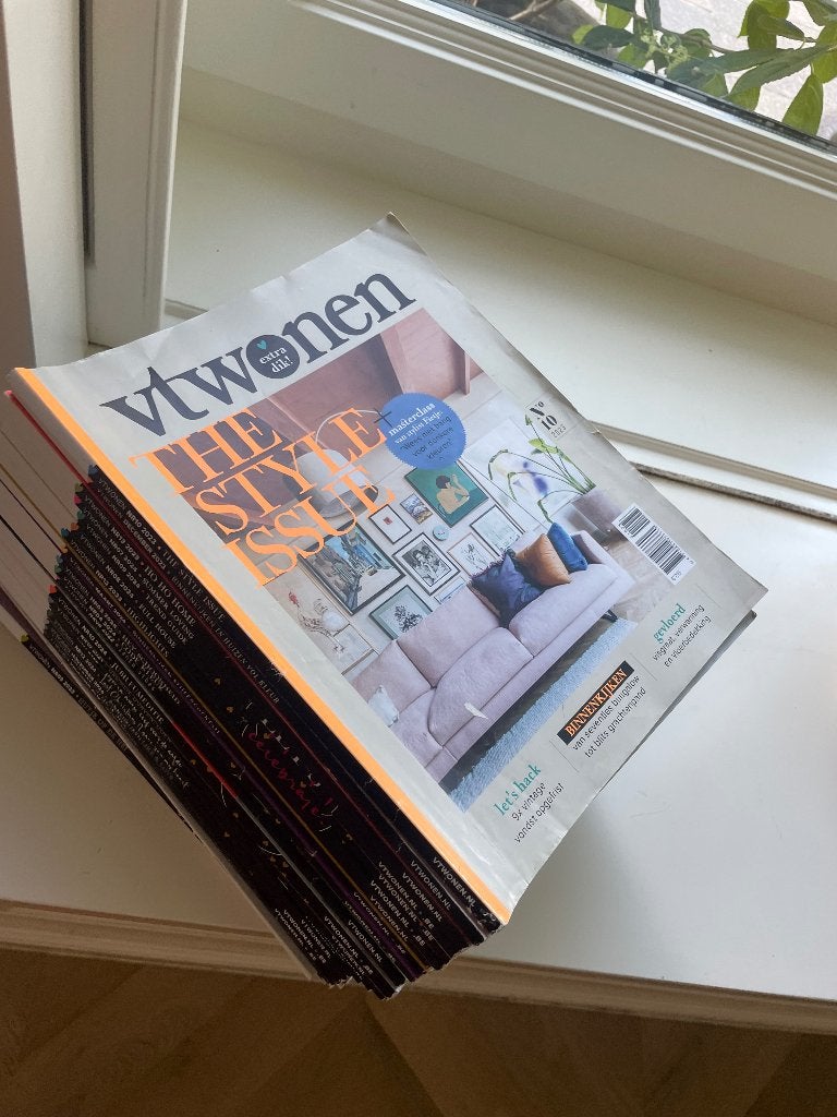 Stapel VT wonen tijdschriften, Ophalen, Gelezen, Overige typen