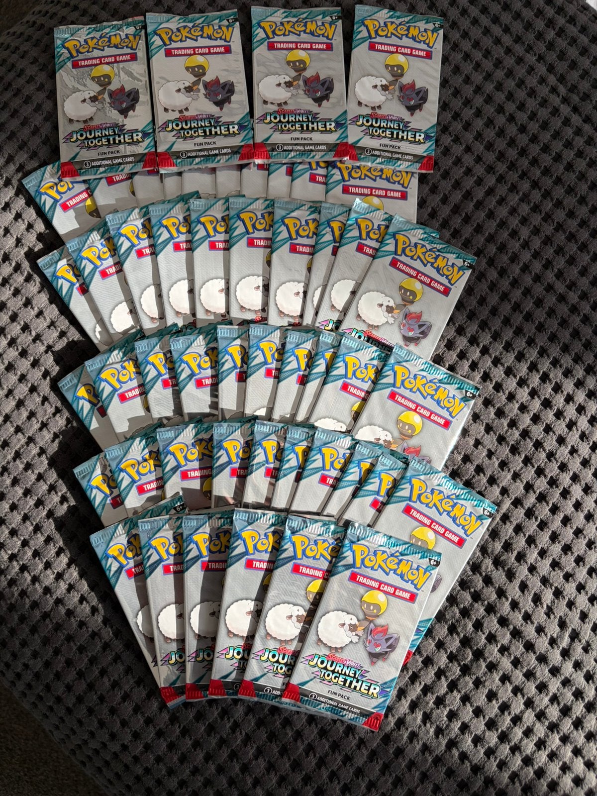50x Pokémon Journey Together Fun Packs, Ophalen of Verzenden, Nieuw, Booster