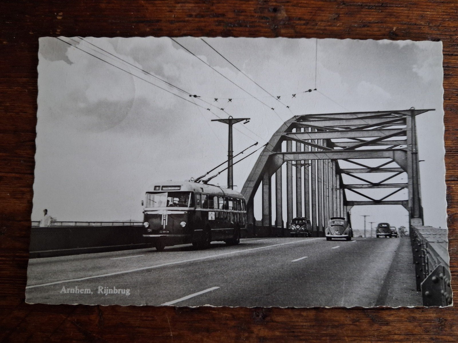 Trolleybus en Volkswagen Arnhem Rijnbrug, Ophalen of Verzenden, 1960 tot 1980