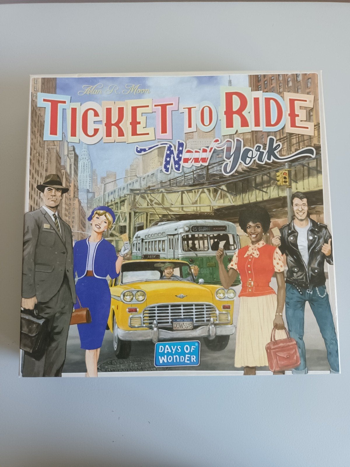 Ticket to Ride New York spel gezelschapsspel zgan bordspel, Hobby en Vrije tijd, Gezelschapsspellen | Bordspellen, Een of twee spelers