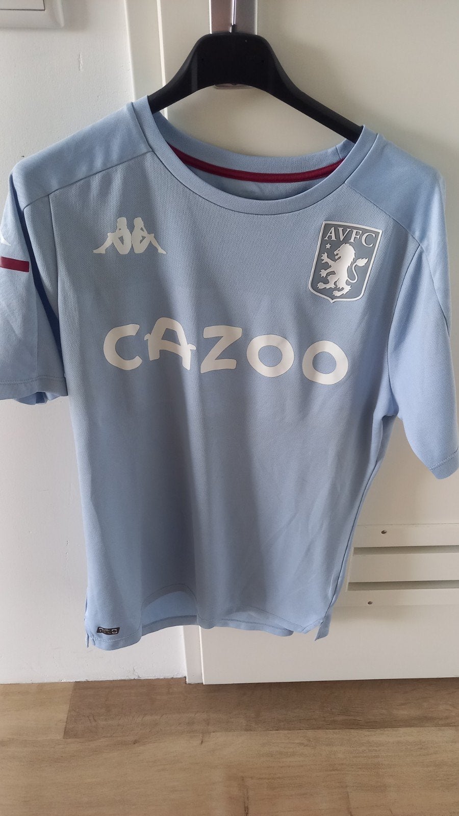 Aston Villa thuisshirt 2021/2022 - Kappa - Maat M, Kappa, Ophalen of Verzenden, Zo goed als nieuw, Voetbal