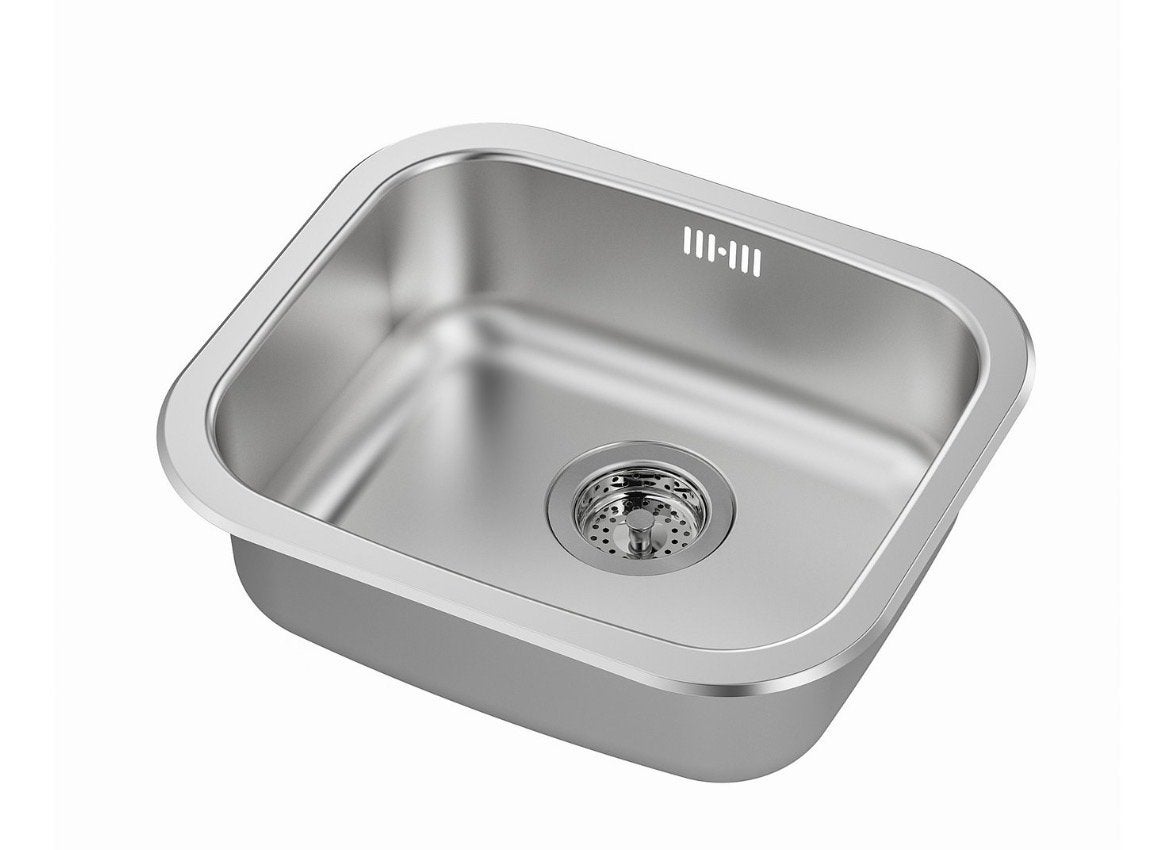 IKEA Fyndig spoelbak - Zo goed als nieuw, Huis en Inrichting, Ophalen, Overige typen, IKEA, Zilver