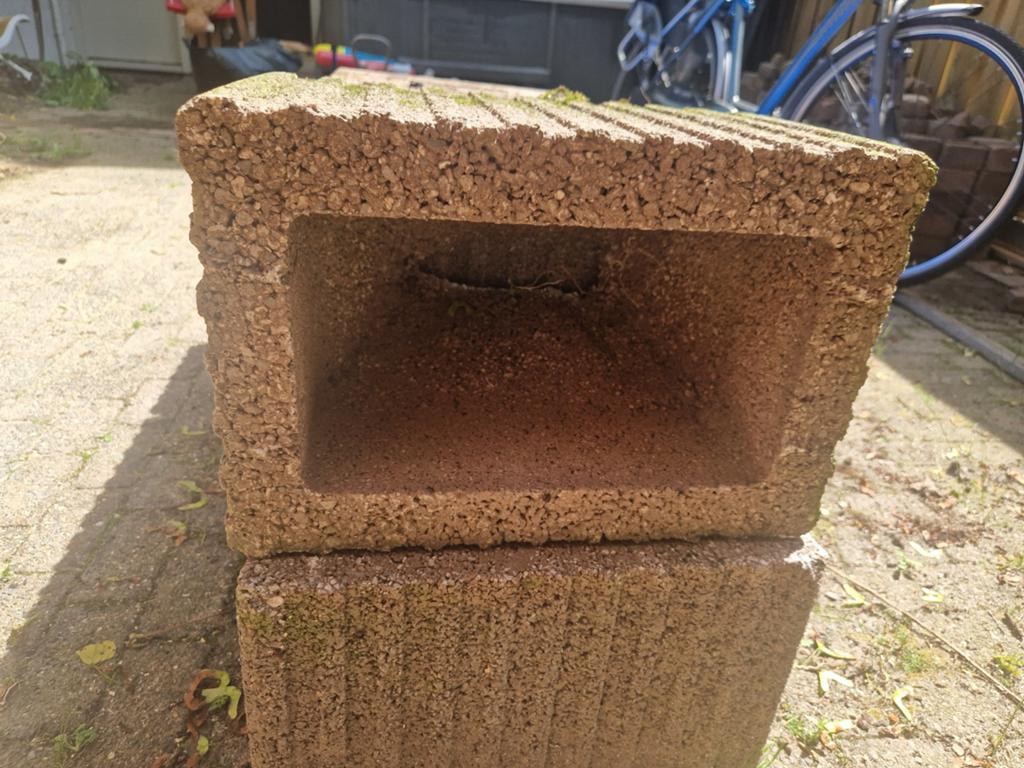Gratis af te halen Beplantbare muurelementen, Ophalen, Gebruikt, Minder dan 30 cm, Minder dan 60 cm