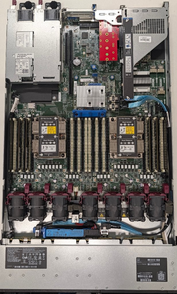 HPE Proliant DL360 Gen10, Ophalen, 2 tot 3 Ghz, 64 GB, Hot swappable onderdelen