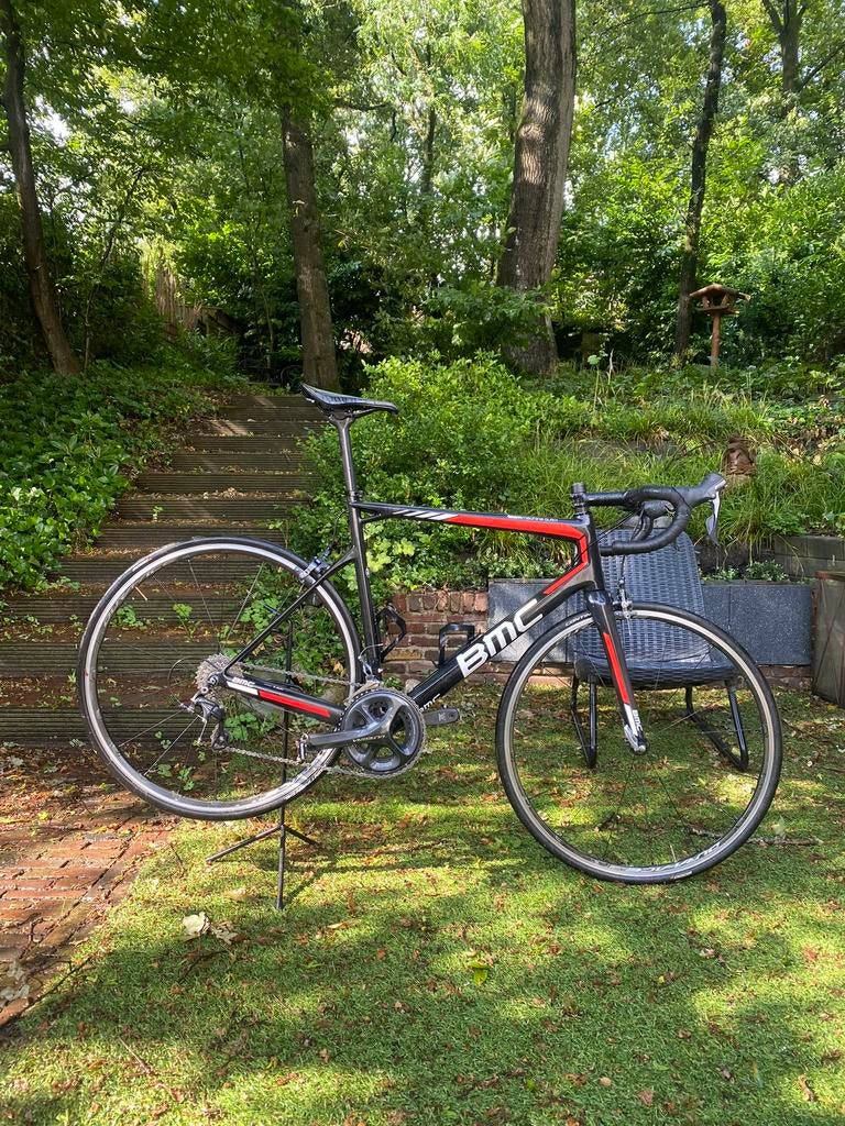 Bmc teammachine slr01 (58/L), Fietsen en Brommers, Fietsen | Racefietsen, 28 inch, Carbon, Zo goed als nieuw, 57 tot 61 cm