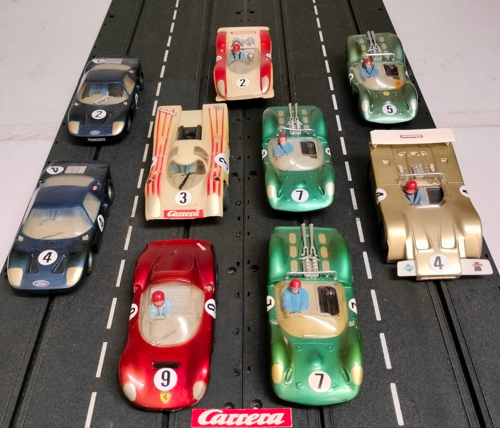 Carrera Universal racebaan Lexan racewagens raceautos Ford.., Verzenden, Nieuw, Elektrisch, Carrera