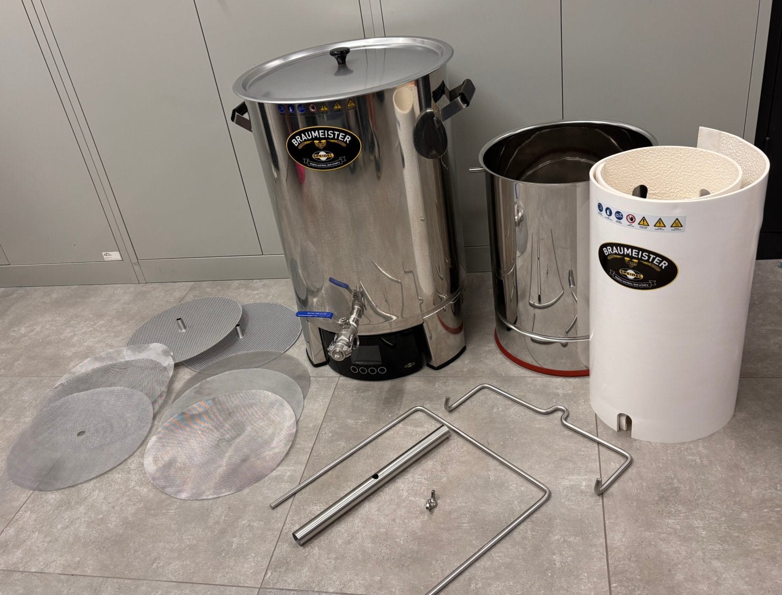 Speidel Braumeister 50 liter met veel extra’s en upgrade, Ophalen, Zo goed als nieuw