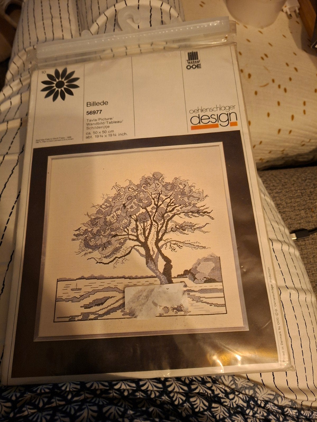 Oehlenschlager Design Borduurpakket - Boomlandschap, Ophalen of Verzenden, Nieuw, Handborduren, Borduurpakket